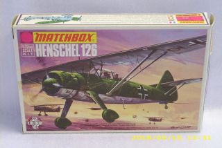 Matchbox Henschel Hs/126 Model Kit 1/72 Pk - 26