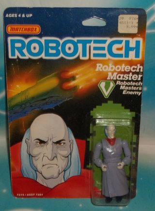 Robotech Master Masters Enemy Figure Vintage 1985 Matchbox