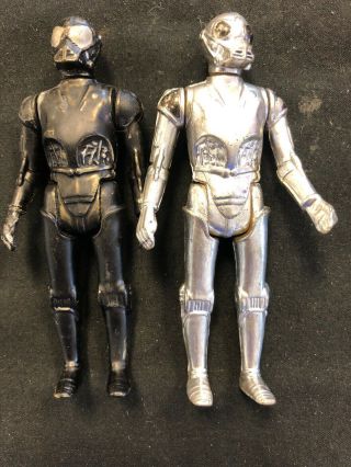 Vintage Kenner Star Wars 1978 Figures Pair Death Star Droids