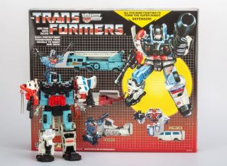 Transformers G1 Reissue Protectobots Defensor Autobot