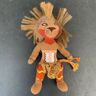 Disney The Lion King Broadway Musical Simba Stuffed Plush Animal Doll Toy