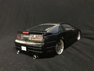 Jada Toys 1993 Nissan 300ZX Option D Black 1/24 Scale 90621 6