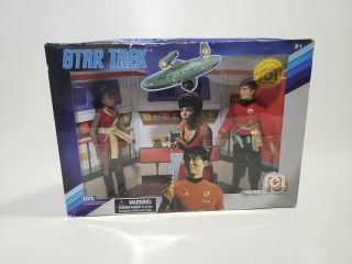 Mego 8 " Star Trek Lt.  Uhura & Sulu 2 Pack Limited Edition Action Figures