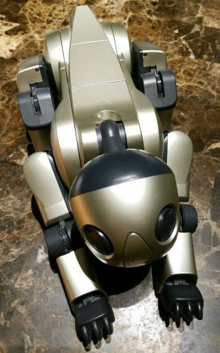 SONY AIBO ERS - 210 Entertainment Robot Dog Parts Japan 2