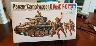 Panzer Kampfwagen Ii Ausf.  F/g35009 1/35 Military Miniatures German Series No.  9
