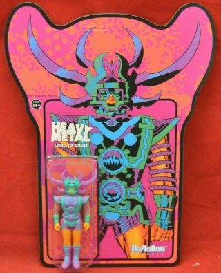 Unpunched 7 Reaction Heavy Metal Lord Of Light Action Figures