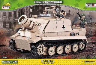 Cobi 2513 - Small Army - Wwii Dt.  38cm Sturmtiger -