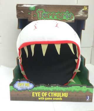 Terraria Eye Of Cthulhu Feature Plush Toys (22 Cm) With Game Sounds - Under Cost