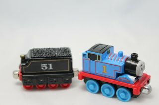 Trackmaster Talking Thomas The Train With Tender Coal Car Toy Mattel