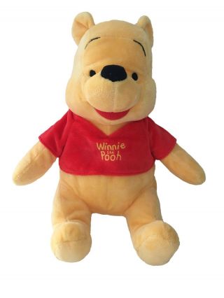 Winnie The Pooh Plush Bear Toy Kohls Cares Disney Stuffed Animal 13 " Tall