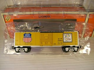 Lionel Union Pacific Walking Brake Man Box Car,  6 - 26854,  C8,  Lnib