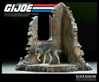 Sideshow - Gi Joe - Recon At Waypoint W/ Timber 1/6 Scale Figure Environment -