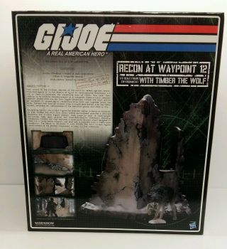 Sideshow - Gi Joe - RECON AT WAYPOINT w/ TIMBER 1/6 Scale figure Environment - 3