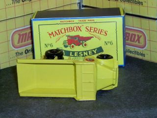 Matchbox Lesney Euclid Quarry Truck 6 b2 BPW D - R bif rivet SC3 V/NM crafted box 8