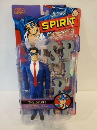 The Spirit 8 " Action Figure Will Eisner Millennium Series Big Blast Dc 2001