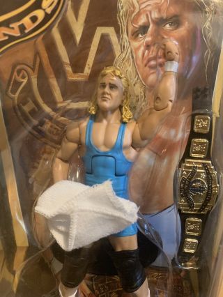 WWE Mattel Legends Series 3 Mr.  Perfect Curt Hennig Elite WWF ON CARD 3