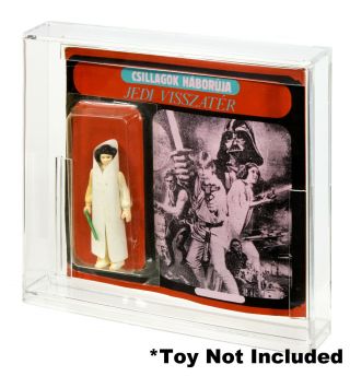 Star Wars Hungarian Carded Figure Acrylic Display Case