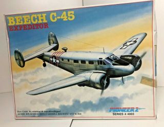 Beech C - 45 Expeditor Pioneer 2 Series 4 4003 Airplane Model Kit 1:72 Scale