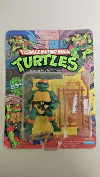 Wy0221 1988 Teenage Mutant Ninja Turtles Raphael Asst.  No.  5000 Stock No.  5003