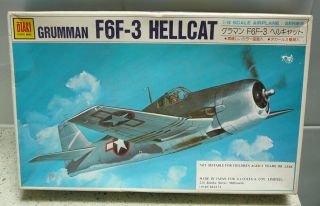 Otaki 1:48 Scale Grumman F6f - 3 Hellcat Model Kit Mib