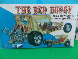 vintage MPC George Barris SHOW Cars ICE CREAM TRUCK BED BUGGY printing Error 4