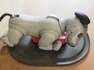 Sony Aibo Ers - 1000 Entertainment Robot Dog Ivory White Model