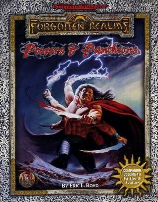 Powers & Pantheons Exc,  Tsr Forgotten Realms Deities Demigods Dungeons Dragons