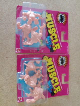 Mattel Street Sharks M.  U.  S.  C.  L.  E.  Men Retro Style Figures Muscle Pack X2