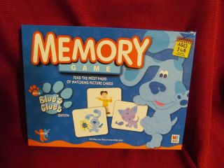 2003 Nickelodeon Blues Clues Memory Match Game Complete