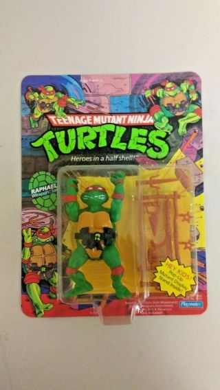 Wy0177 1988 Teenage Mutant Ninja Turtles Raphael Asst.  No.  5000 Stock.  No.  50