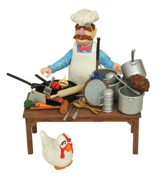 The Muppets Select Swedish Chef Deluxe Diamond Toys Action Figure