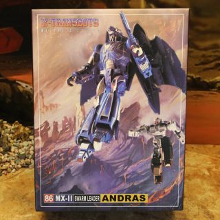Transformers Toy X - Transbots Mx - Ii Andras G1 Scourge Action Figure Reprint