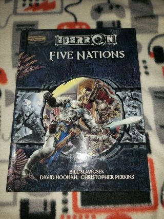 Five Nations Eberron D&d Hardcover Dungeons And Dragons 3.  5