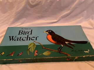 Vintage 1958 GAME OF BIRD WATCHER by Parker Brothers Board Game 7