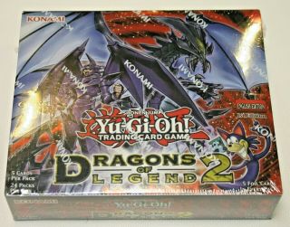Yugioh Dragons Of Legend 2 Booster Box 1st Edition Factory