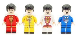 Custom Designed Minifigures Sgt.  Pepper 