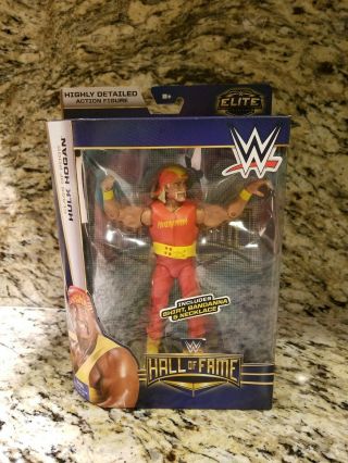Mattel Wwe Elite Hulk Hogan Hall Of Fame Class Of 2005 Target Exclusive Moc.