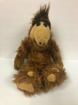 Vintage Alf Plush Doll,  From The 1986 Television Show Alf,  Gently