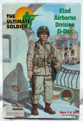 Century 21 The Ultimate Soldier 82nd Airborne Division D - Day 12 " Figure Nib 1999