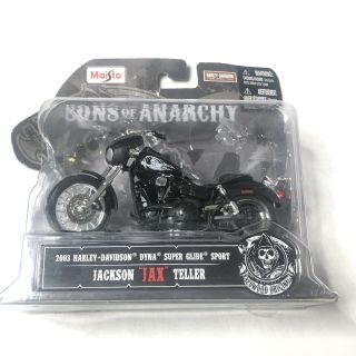 Maisto Sons Of Anarchy Jax 2003 Harley Davidson 1:18 Scale Diecast Motorcycle