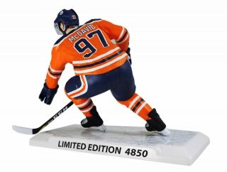 Connor Mcdavid Edmonton Oilers Nhl 19 Imports Dragon Action Figure L.  E.  Of 4850