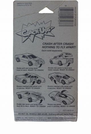 1985 Hot Wheels Crack - Ups Blind Sider 7577 4