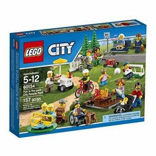 Lego City Fun In The Park 60134 Wheel Chair,  Stroller,  Dog,  Mower
