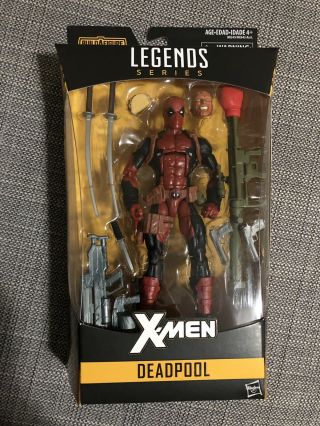 Marvel 6 Inch Legends Series Deadpool Figure.  Moc