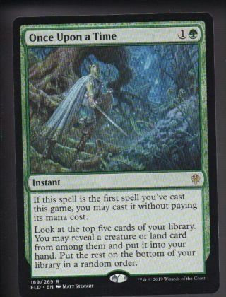 Magic Mtg Throne Of Eldraine Once Upon A Time X4 Rare Legendsonmain