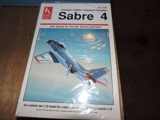 Hobbycraft 1/72nd Scale Canadair Sabre 4 Model Kits Hc1380
