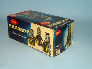 MR.  ROBOT WALKING ASTRONAUT BOX ONLY ATC JAPAN 3