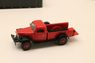 Matchbox Collectibles Models Of Yesteryear 1946 Dodge Power Wagon Wdx Red Truck