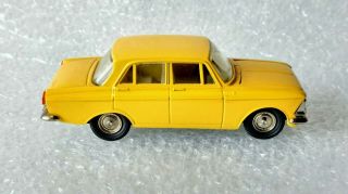 Moskvich 412 A2 Mockvitch Yellow Diecast USSR Soviet Scale 1/43 5