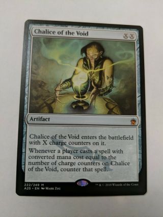 Mtg Near English Chalice Of The Void Masters 25 Nm 1x